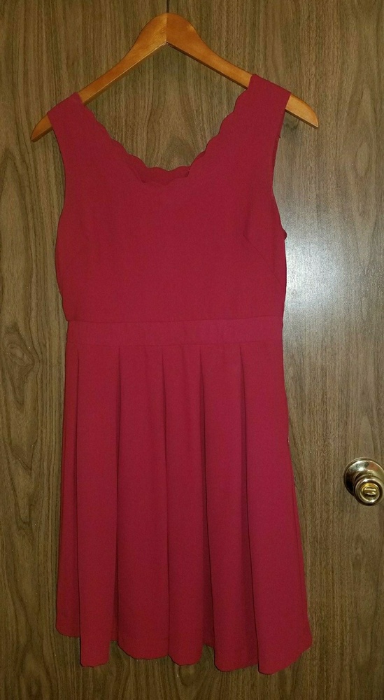 Red dress